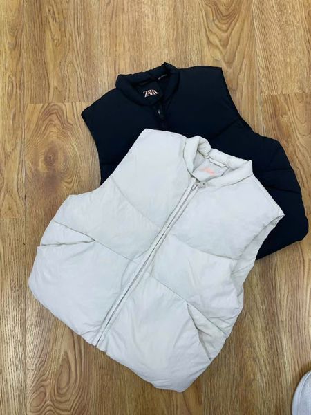 AKBT33 - Gile phao siêu nhẹ 2 màu be/đen cho bé size 2-6y