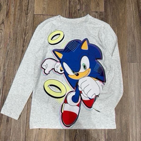 ABT24 - Áo cotton Marvel Spider Man / Sonic size 5 - 20y