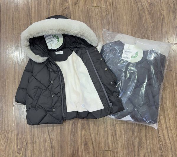 AKBT19 - Áo khoác phao lông vũ Happyland 2 màu cho bé size 90-120