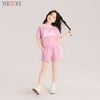 2604.82 - Bộ thun ngắn tay Nexxi viền sọc búp bê size 9 - 16y