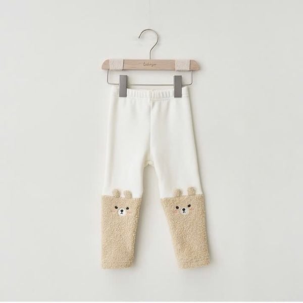QBG05 - Quần legging lót nỉ Bebezoo nhiều màu cho bé size 100-140