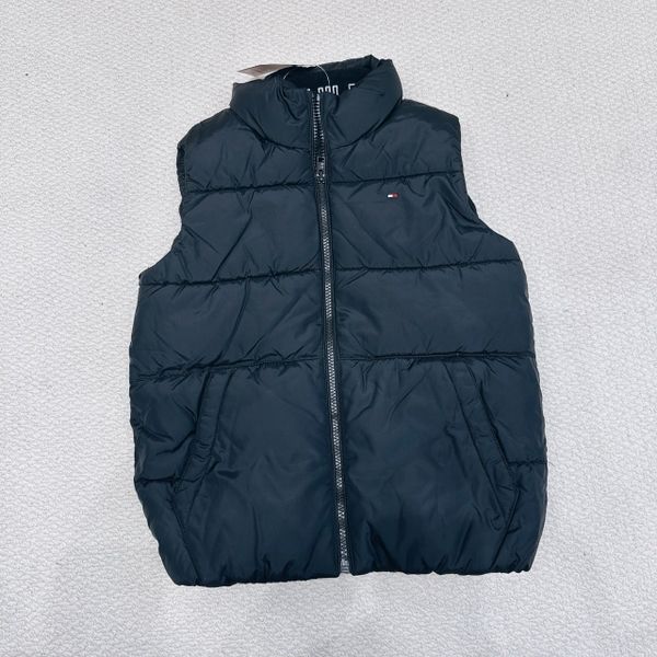 AKBT27 - Áo gile phao nhiều màu chữ cổ cho bé size 6-16y