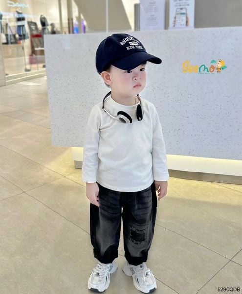 4602QDB - Quần jean túi sau Beemo