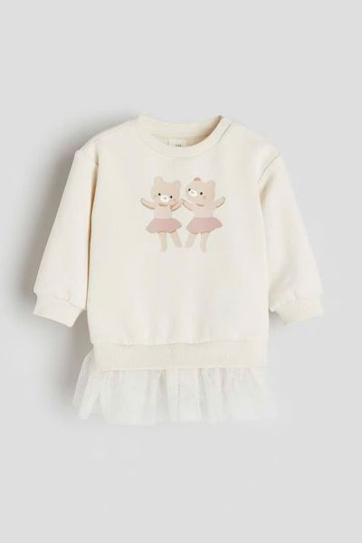 V00001 - Váy nỉ chân ren nhiều màu cho bé gái size 6m-4y