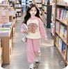 2410.8 - Bộ da cá Win Win dài tay phối màu capy và labubu size 1-14y