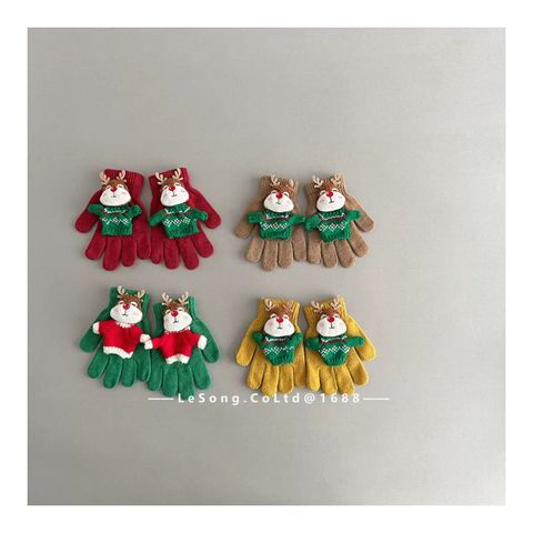 SH2512PK03 - Găng tay len chia ngón mùa đông cho bé size 1-5y, kích thước 14*10cm, NSX Lesong Yiwu Trading Co., LTd