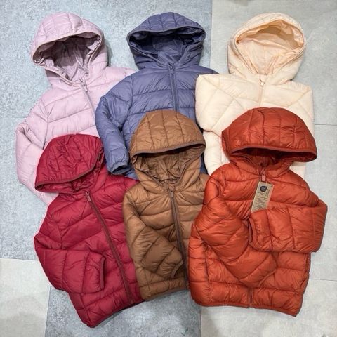 AKBT20 - Áo khoác phao siêu nhẹ nhiều màu cho bé size 1-12y