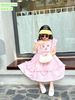 V00035 - Váy Sofia Candy tiểu thư tay cánh tiên thêu hoa ngực nhiều màu BG size 1-10y