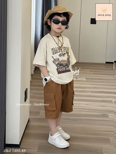 JJBCC.7493 - Bộ Jam & Jenny bé trai size 2-12y