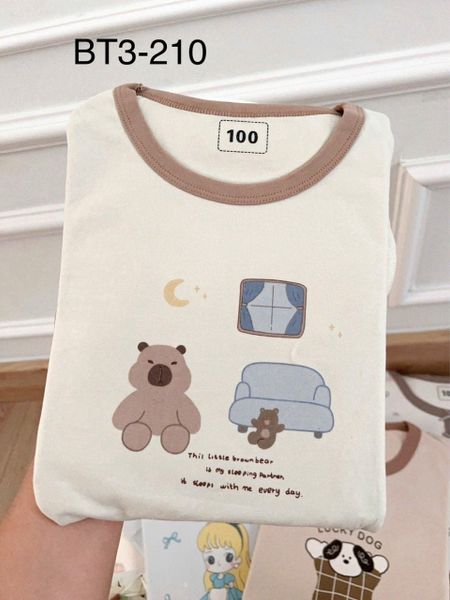 BBT25 - Bộ thun Luboer nhiều hình cho Bé Trai size 90 - 160
