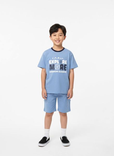 BM2602ST03 - Bộ quần áo trẻ em Beemon 3 màu cho bé size 120-160