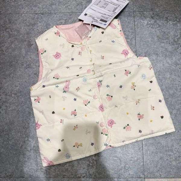 AK28 - Áo khoác gile lông vũ Liwu Kids siêu nhẹ 2 mặt nhiều mẫu cho bé size 90 - 130