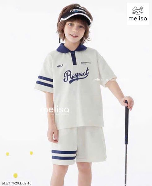 MLSBCC.7528 - Set bộ trẻ em Melisa cho bé trai size 2-12y