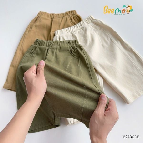 6278QDB - Quần kaki Beemo ống suông 3 màu size 1-6y