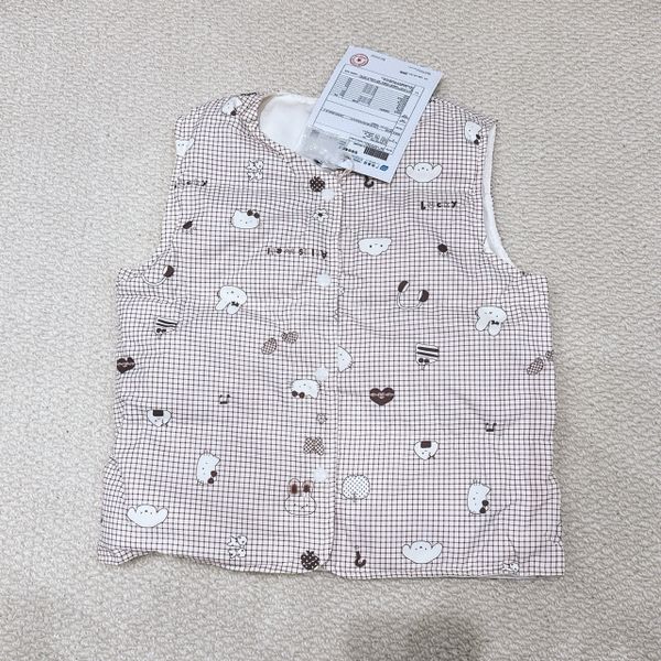 AK28 - Áo khoác gile lông vũ Liwu Kids siêu nhẹ 2 mặt nhiều mẫu cho bé size 90 - 130