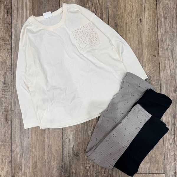 BBG27 - Bộ cotton Minene nhiều màu cho bé gái size 1-7y (quần ngẫu nhiên)