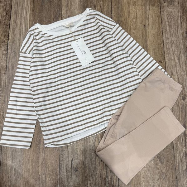 BBG28 - Bộ cotton Minene nhiều màu cho bé gái size 1-7y (quần ngẫu nhiên)