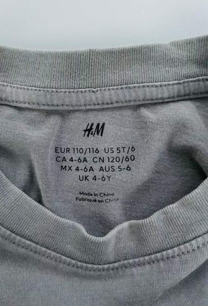 ABT72 - Áo cotton túi ngực 2 màu đen/ ghi Enjoy cho bé trai size 2-10y