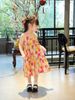 V00052 - Váy June with love vải thô mát 2 dây kèm kẹp tóc nhiều màu BG size 1-10y