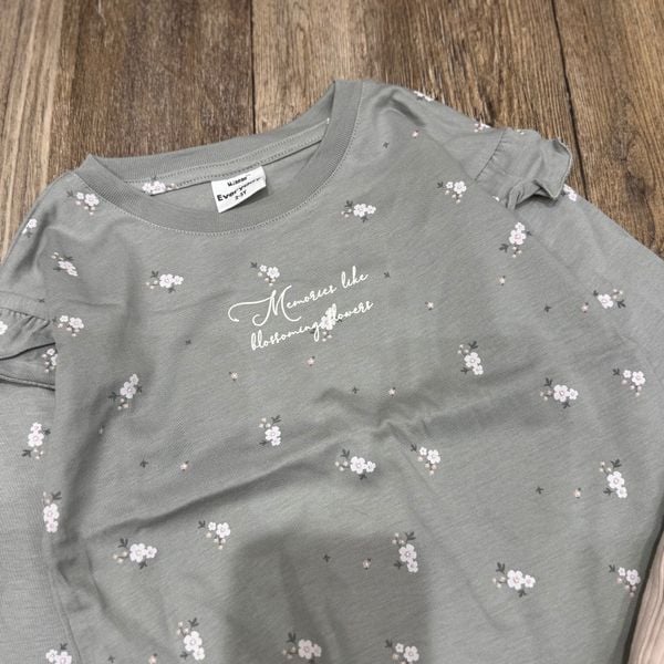 BBG27 - Bộ cotton Minene nhiều màu cho bé gái size 1-7y (quần ngẫu nhiên)