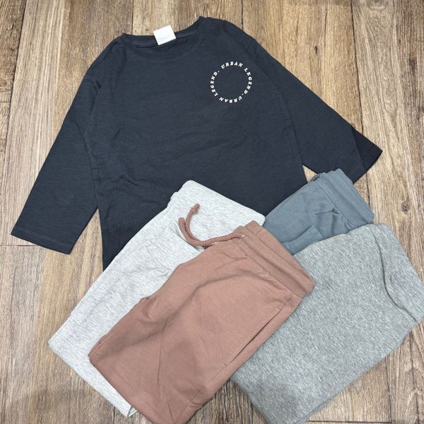 BBT28 - Bộ cotton Minene nhiều màu cho bé trai size 1-7y (quần ngẫu nhiên)