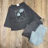 BBG28 - Bộ cotton Minene nhiều màu cho bé gái size 1-7y (quần ngẫu nhiên)