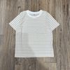 XH25 - Áo cotton Muji cộc tay kẻ nhiều màu cho bé size 110-150