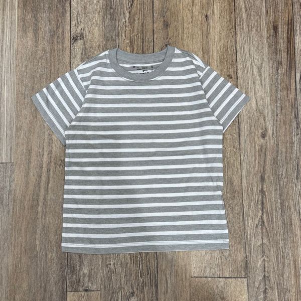 XH25 - Áo cotton Muji cộc tay kẻ nhiều màu cho bé size 110-150