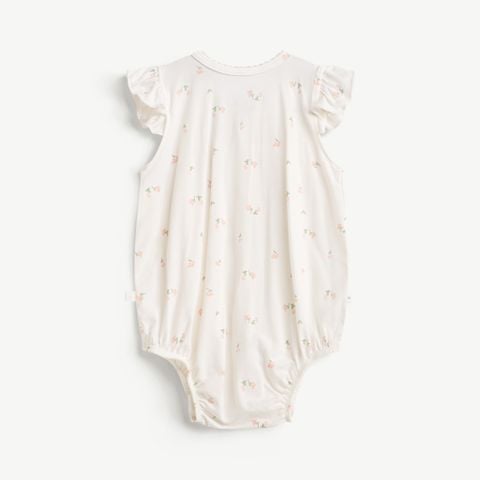  Bộ bodysuit cộc tay bé gái vải molistflex mềm mại 