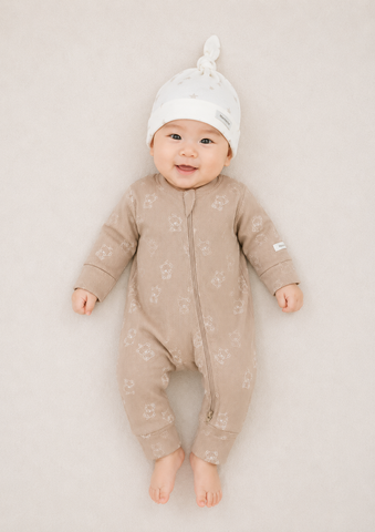  Bộ liền thân dài tay unisex khóa kéo 2 chiều tiện lợi 