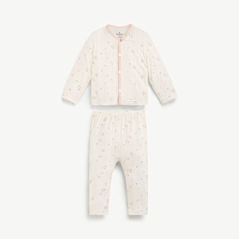  Bộ dài tay cài thẳng unisex 