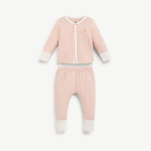  Bộ dài tay cài thẳng unisex 