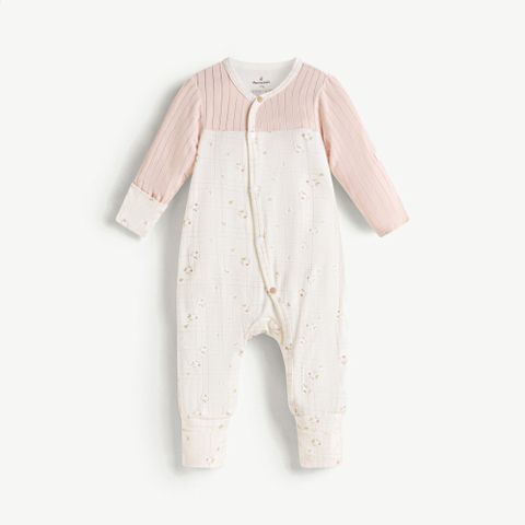  Bộ liền dài dáng ôm unisex 