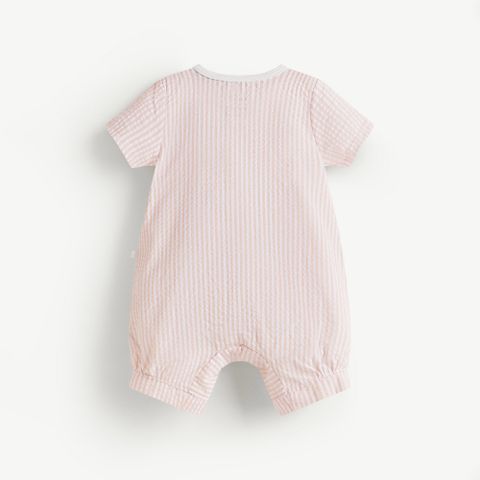  Bộ liền cộc ngắn tay dáng rộng bé trai 