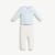 0-3M / WHITE/BLUE