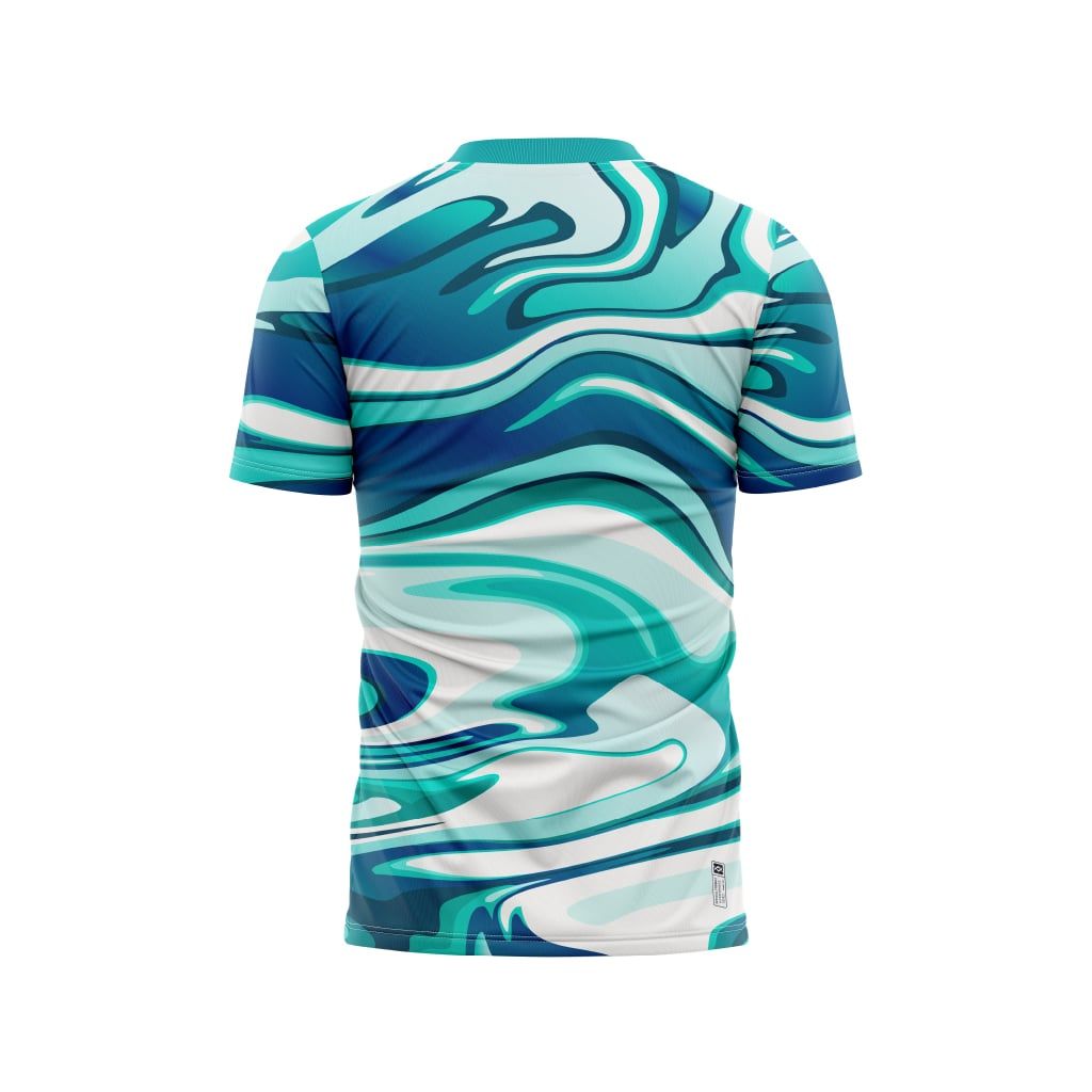 Áo thun thời trang vân loang