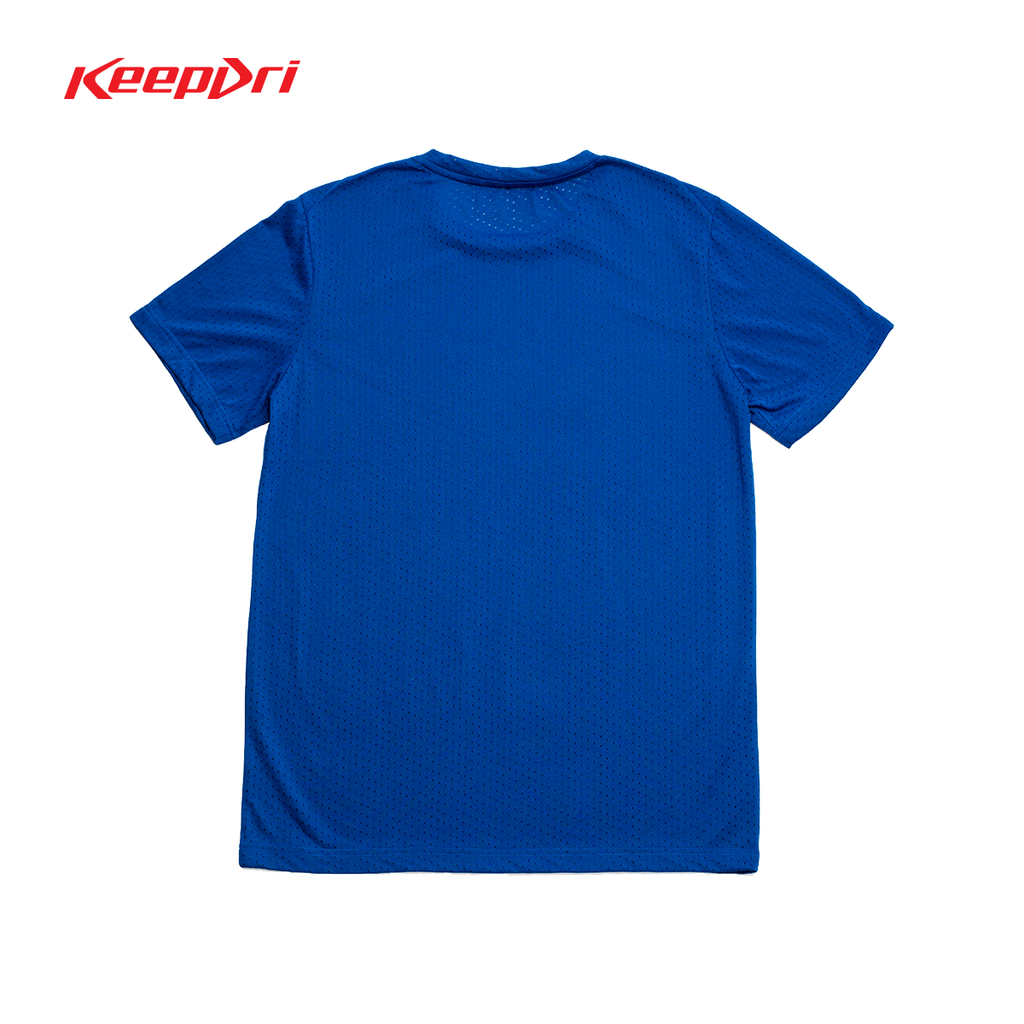 Áo Thun Thể Thao Keepdri Màu Xanh Dương KTMXDO02