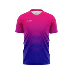 Áo thun chạy bộ Line Graphic co giãn 4 chiều - Thương hiệu Keepdri