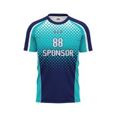 Áo Bóng Đá Thiết Kế Họa Tiết Caro Chuyển Sắc