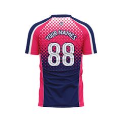 Áo Bóng Đá Thiết Kế Họa Tiết Caro Chuyển Sắc