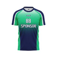 Áo Bóng Đá Thiết Kế Họa Tiết Caro Chuyển Sắc