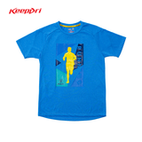  Áo Thể Thao Running Keepdri Màu Xanh trắng hình xanh KTMXARUN05 