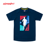  Áo Thể Thao Running Keepdri Màu Xanh Navy hình đỏ KTMXADARUN08 