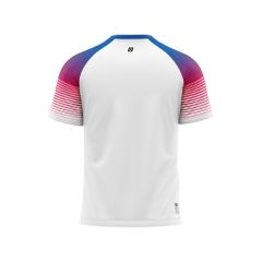 Áo Pickleball - Tennis - Bóng đá T-shirt Gradient Trắng