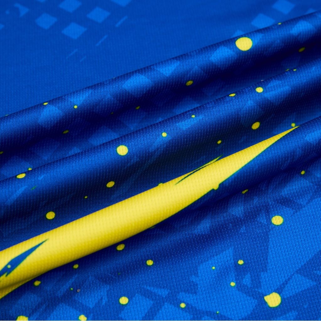 Áo Pickleball - Tennis polo họa tiết xanh bích phối màu