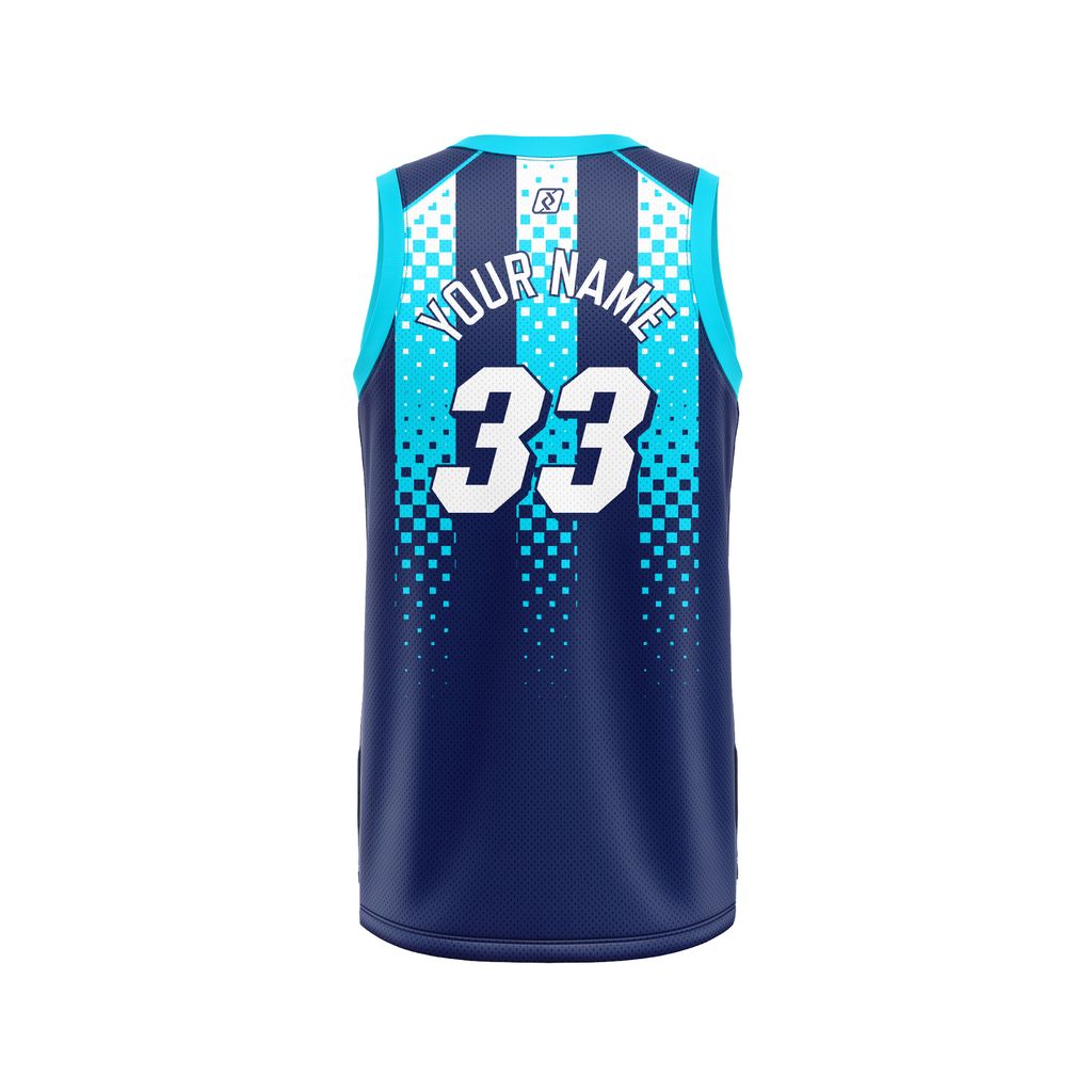 Áo Bóng Rổ Thiết Kế Họa Tiết Pixel Rush