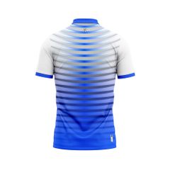 Áo Pickleball - Tennis polo họa tiết xanh đỏ