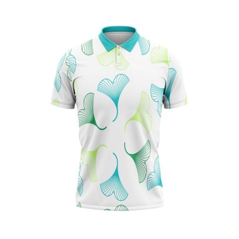 Thiết kế và sản xuất theo yêu cầu Áo polo thể thao Pickleball & Tennis cổ polo tay ngắn in thăng hoa đa màu vải pha Polyester-Spandex co giãn 4 chiều OEM/ODM MOQ thấp