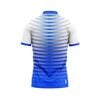 Thiết kế và sản xuất theo yêu cầu Áo polo thể thao Pickleball & Tennis cổ polo tay ngắn họa tiết in thăng hoa xanh lá đỏ vải pha Polyester-Spandex co giãn 4 chiều OEM/ODM MOQ thấp