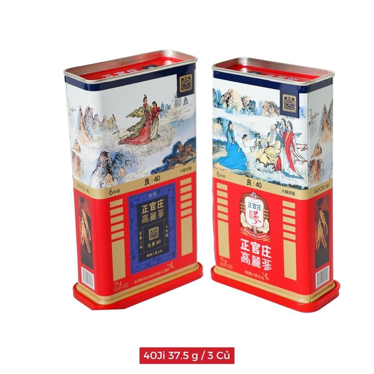  Lương Sâm Nguyên Củ KGC Good Root 40Ji 37.5 g / 3 Củ 